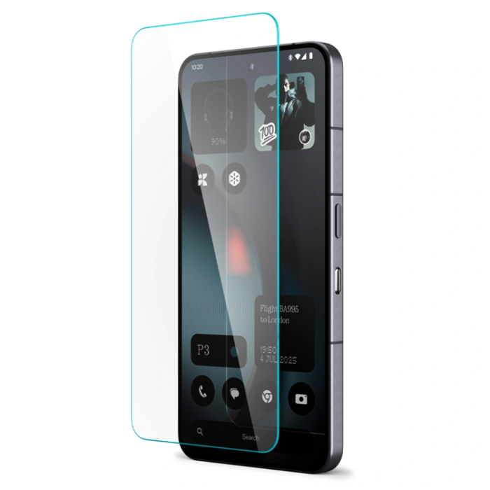 Spigen - [2-Pack] Spigen Nothing Phone 3 Härdat Glas Skärmskydd Slim - Clear