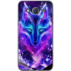 Gustaf - Mobilskal till Samsung Galaxy J5 med Neon Varg