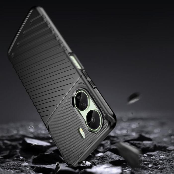 OEM - Xiaomi Redmi 13C Mobilskal Thunder TPU - Svart