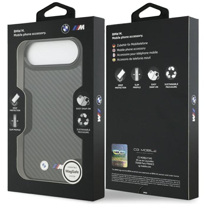 BMW - BMW iPhone Air Mobilskal Magsafe Kevlar - Matte Svart