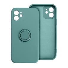 OEM - iPhone 16e Mobilskal Silikon Ring - Grön