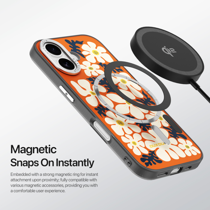 Dux Ducis - DUX DUCIS iPhone 17 Mobiskal MagSafe Moro - Orange