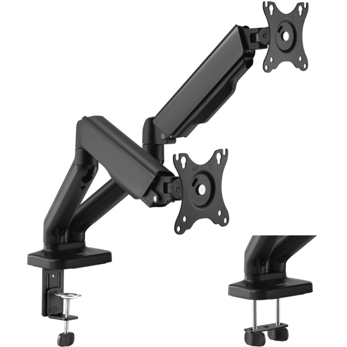LogiLink - LogiLink Monitor arm dubbel med fjäder 17