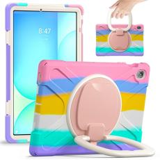 A-One Brand - Galaxy Tab S10 FE Plus Skal Kickstand Handle Grip - Flerfärgad