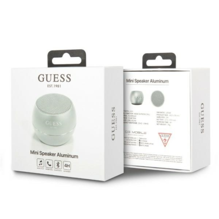 Guess - Guess Bluetooth Högtalare Mini - Grå