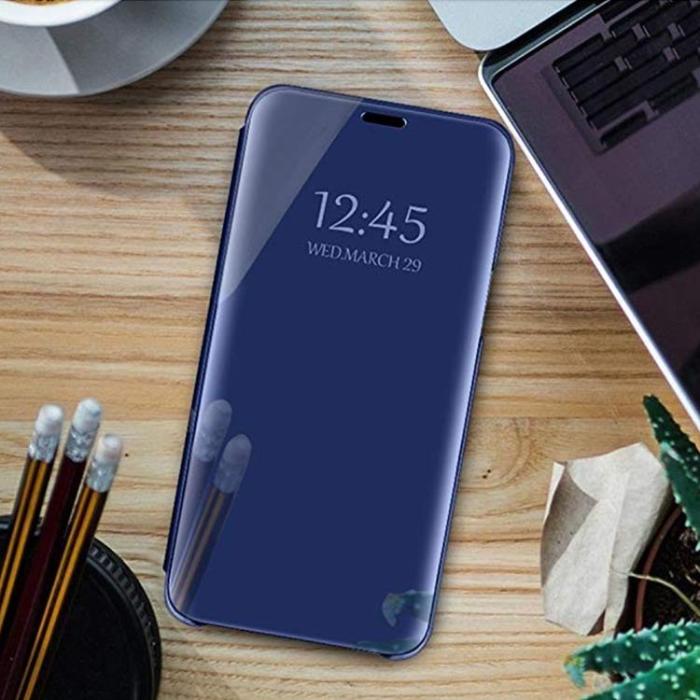 OEM - Galaxy A25 5G Fodral Smart Clear View - Blå
