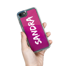 UTGATT5 - Neon Sand skal iPhone 6/7/8/SE 2020 - Violet