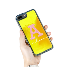 UTGATT5 - Neon Sand skal iPhone 7/8 Plus - Orange