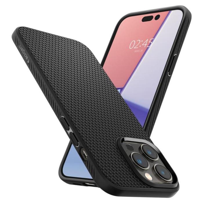 Spigen - Spigen iPhone 14 Pro Skal Liquid Air - Matte Svart