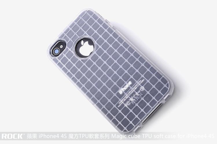 Rock Flexicase skydd till Apple iPhone 4 och 4S (Clear) | 2353 | AlltMobil