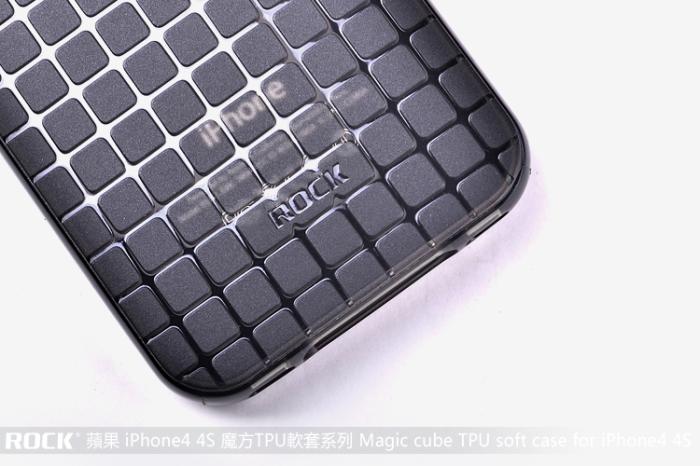 ROCK - Rock Flexicase skydd till Apple iPhone 4 och 4S (Clear)