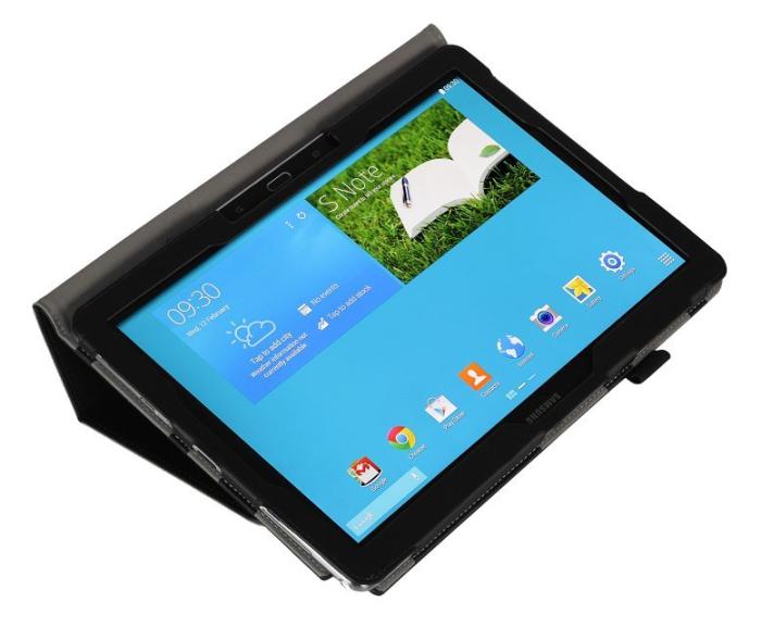 OEM - Stand Flip Fodral till Samsung Tab Pro 8,4 (Svart)
