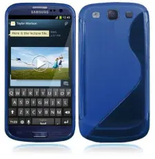 OEM - FlexiCase Skal till Samsung Galaxy S3 i9300 (Bl&aring;)