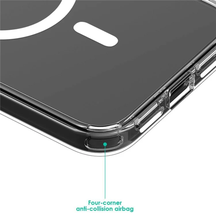 OEM - iPhone 15 Plus Mobilskal Magsafe Anti-Shock - Transparent