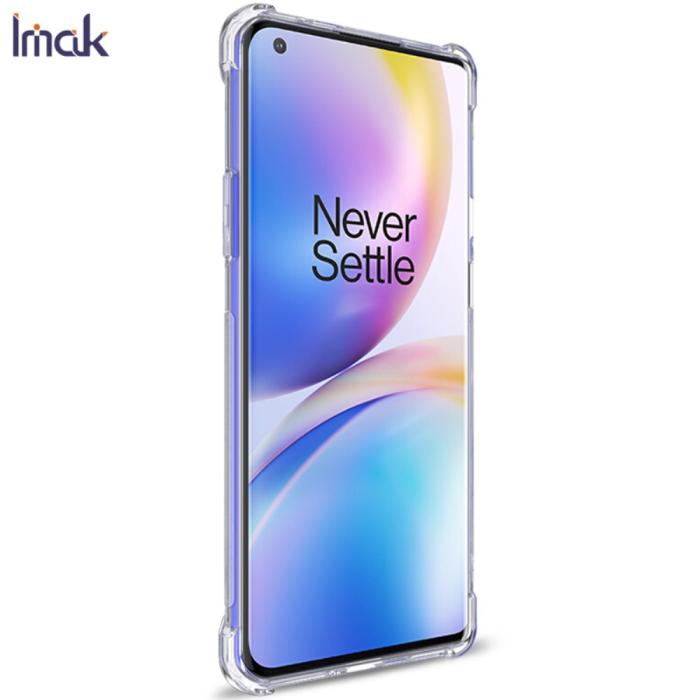 Imak - IMAK TPU Skal + Skärmskydd OnePlus 8 Pro - Clear