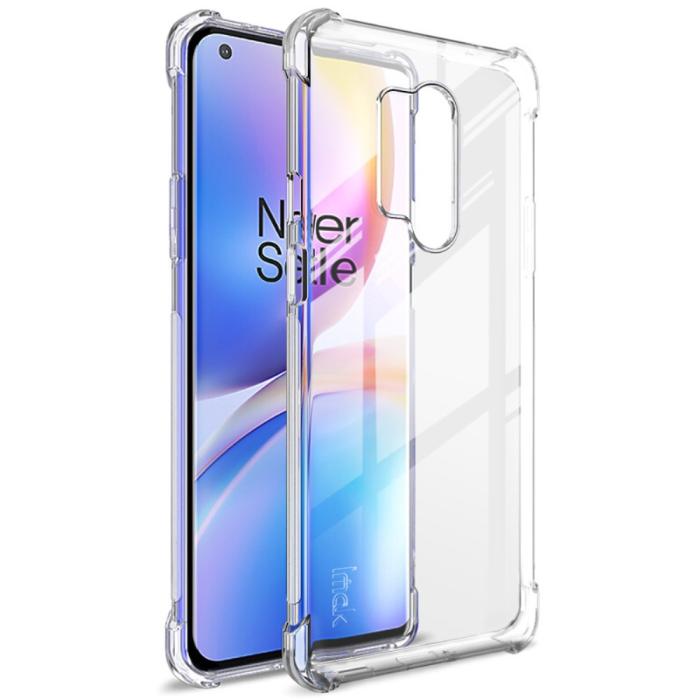 Imak - IMAK TPU Skal + Skärmskydd OnePlus 8 Pro - Clear