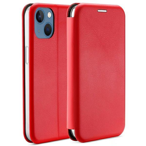 Beline iPhone 14 Plus Plånboksfodral Magnetic - Röd