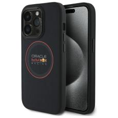 Red Bull - Red Bull Mobilskal till iPhone 14 Pro MagSafe Leather Red Ring - Marinbl&aring;