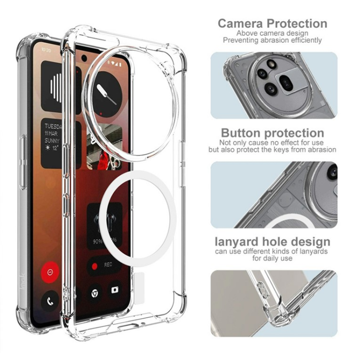 Imak - Imak Nothing Phone (3a) Pro Mobilskal MagSafe Shockproof