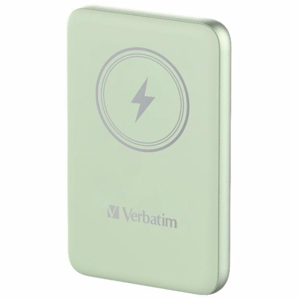 Verbatim Magnetisk Trådlös Powerbank 10000mAh 15W - Grön | 505295 | AlltMobil