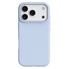 A-One Brand - iPhone 17 Pro Mobilskal MagSafe Liquid Silikon+PC - Babyblå