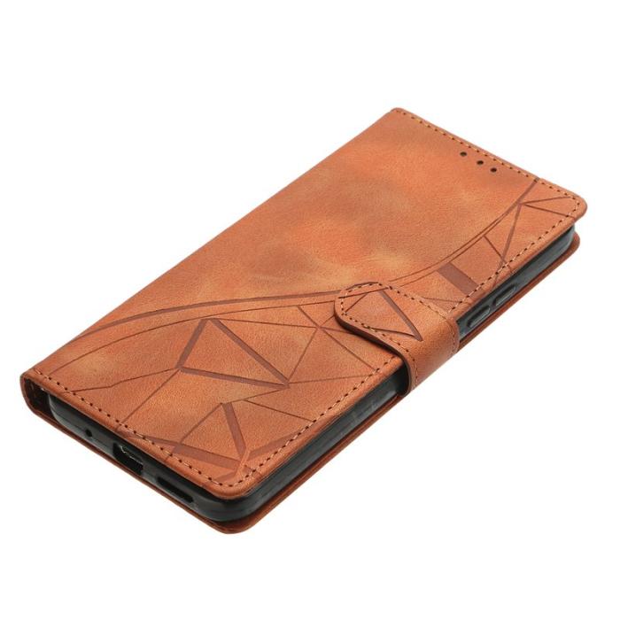 OEM - Samsung Galaxy A37 Plånboksfodral Konstläder - Brun