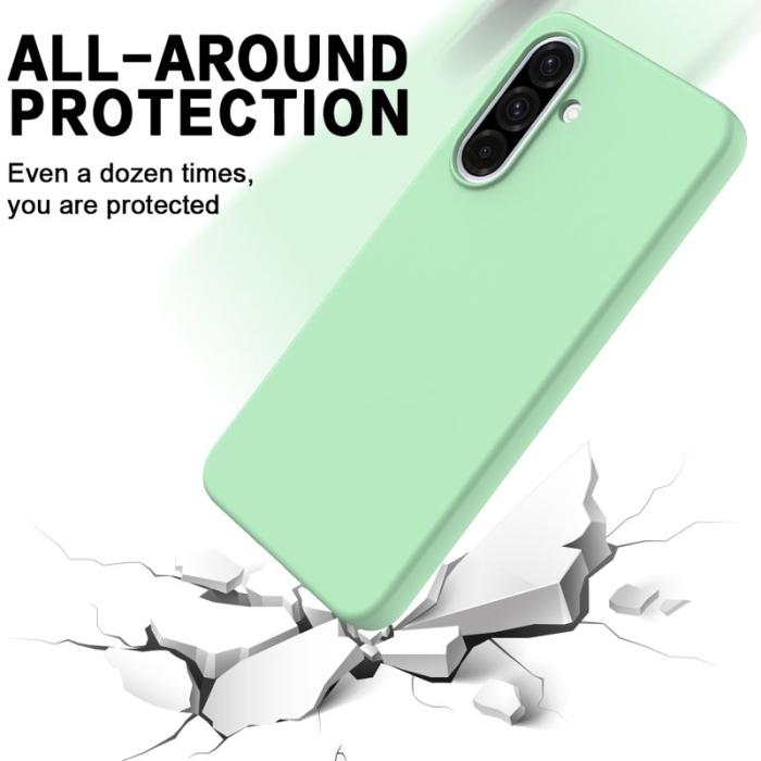 OEM - Mobilskal till Samsung Galaxy A37 Silikon - Grön