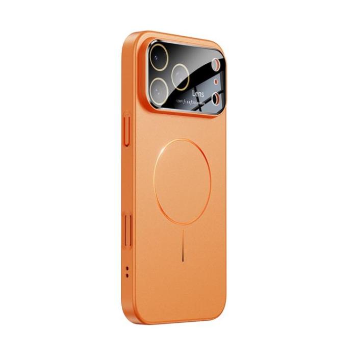 A-One Brand - iPhone 17 Pro Mobilskal MagSafe Skin Touch - Orange
