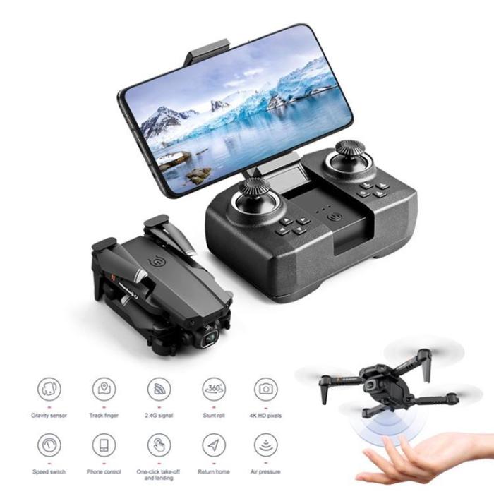 OEM - LANSENXI WiFi FPV 4K / 1080P HD Dubbelkamera RC Drönare XT6