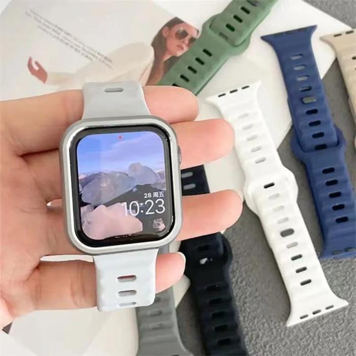 OEM - Apple Watch 4/5/6/7/8/SE (38/40/41mm) Silikon Armband Sport