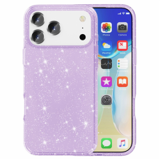 AMORUS - AMORUS iPhone 17 Pro Mobilskal Shockproof - GlitterLila