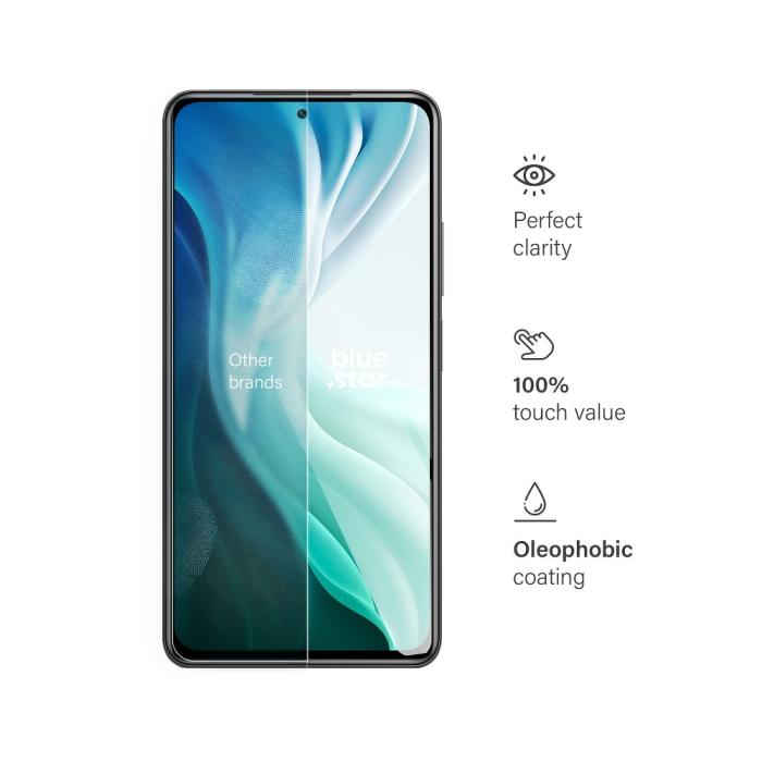 Blue Star - Blue Star Härdat Glas Skärmskydd till Xiaomi Mi 11i