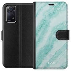 iSecrets - Pl&aring;nboksfodral till Xiaomi Redmi Note 11 Pro 5G med Mint Marble