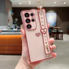 OEM - Mobilskal till Samsung Galaxy S26 Ultra TPU Kickstand - Rosa