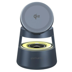 4smarts - 4smarts Qi2 Tr&aring;dl&ouml;s Laddare Aura Sound - Gr&aring;