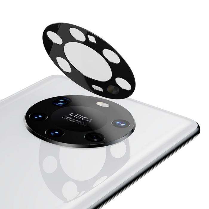 BASEUS - Baseus Huawei Mate 40 Pro Plus Kameralinsskydd Härdat Glas Rengörings kit