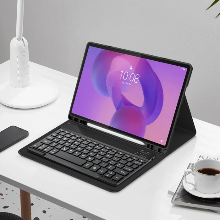 Tech-Protect - Tech-Protect Lenovo Idea Tab Pro Fodral med Tangentbord - Svart