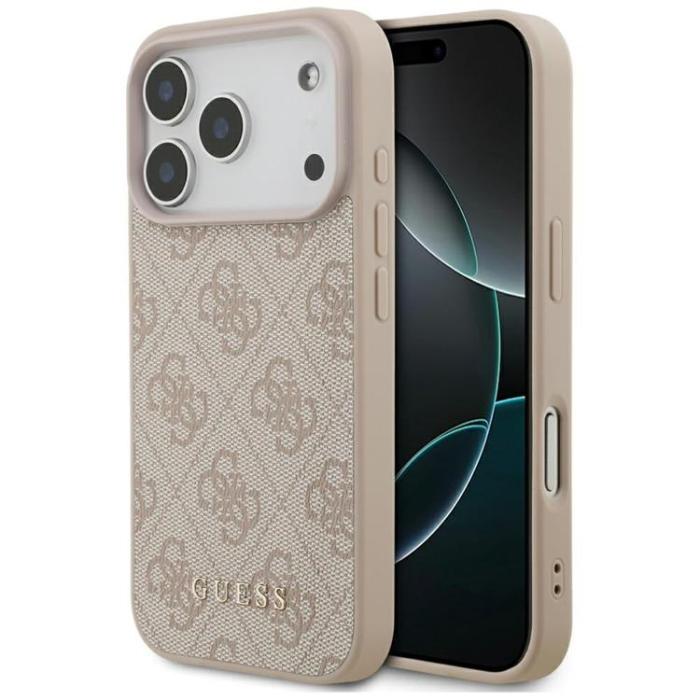 Guess - Guess iPhone 17 Pro Mobilskal 4G Classic - Rosa