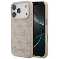 Guess - Guess iPhone 17 Pro Mobilskal 4G Classic - Rosa
