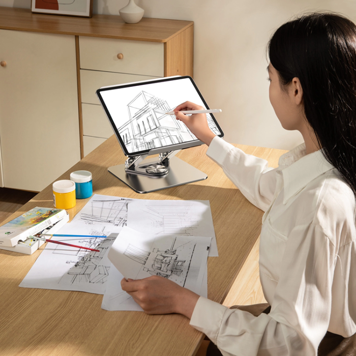 Wozinsky - Wozinsky WRS-CPY84SS Ställ För Bärbar Dator Aluminium - Silver