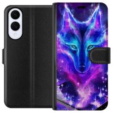 iSecrets - Pl&aring;nboksfodral till Samsung Galaxy S25 Edge med Neon Varg