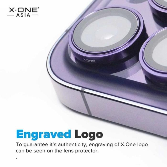 X-One - X-One iPhone 15 Plus/15 Kameralinsskydd Härdat glas Armor Pro