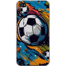 Gustaf - Mobilskal till Apple iPhone 4 med Fotbollar