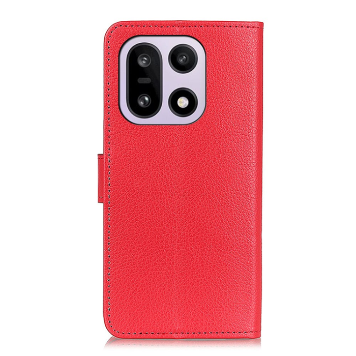 A-One Brand - OnePlus 15 5G Plånboksfodral Litchi Texture Konstläder