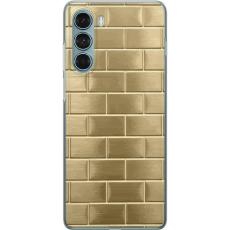 iSecrets - Mobilskal till Motorola Moto G200 5G med Gyllene Murstenar