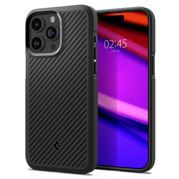 Spigen - Spigen iPhone 15 Pro Mobilskal Core Armor - Matte Svart