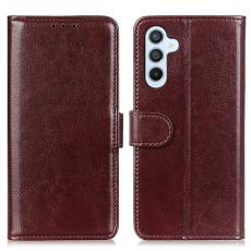 OEM - Mobilfodral f&ouml;r Samsung Galaxy S26 Plus Konstl&auml;der St&auml;ll - Brun