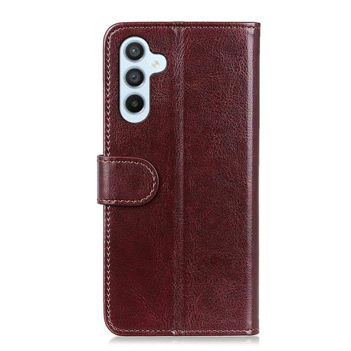 OEM - Mobilfodral för Samsung Galaxy S26 Plus Konstläder Ställ - Brun