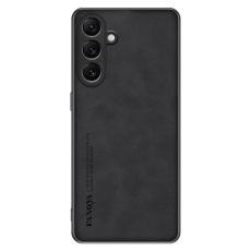 OEM - Mobilskal f&ouml;r Samsung Galaxy S26 Plus Konstl&auml;der TPU - Svart