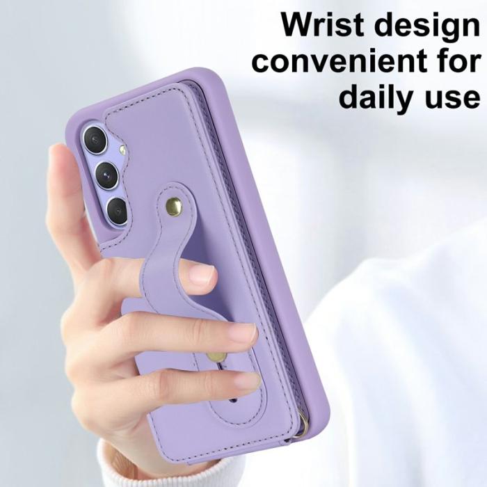 OEM - Mobilfodral för Samsung Galaxy S26 Plus Kickstand Kortfack TPU - Lila